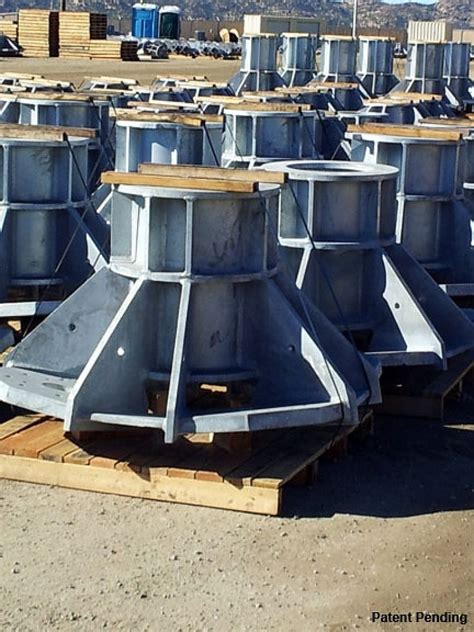 Galvanized Steel Pile Cap For American Galvanizers Association