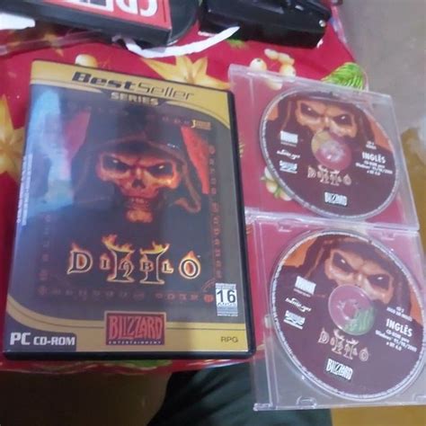 Cd De Jogo Para Pc Original Usado Diablo 2 Escorrega O Preço