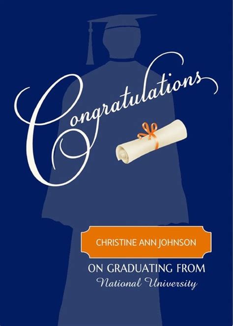 An id card worn around your neck helps others. 8+ Graduation Name Cards - PSD, Vector EPS, PNG | Free ...