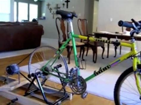 Cool Diy Video How To Make Electricity Using A Bicycle And An