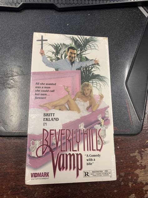 Beverly Hills Vamp Vhs 1989 Trimark Vampire 80s Horror Comedy Cult Rare New Ebay