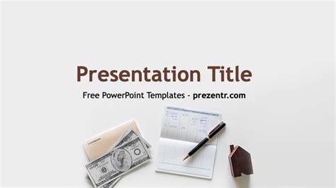 Free Personal Finance Powerpoint Template Prezentr Ppt Templates