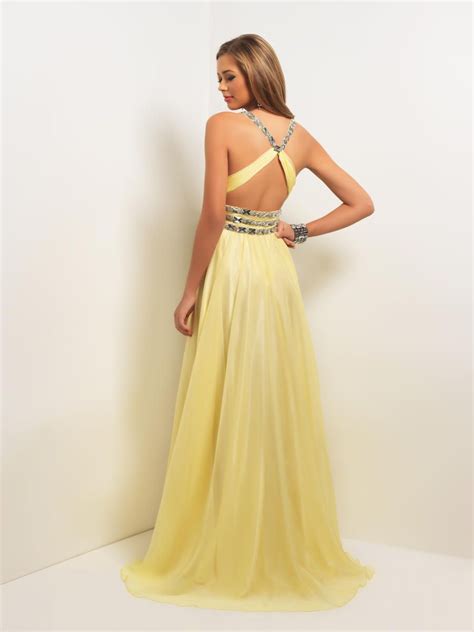 Pics For Neon Yellow Prom Dresses