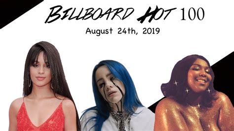 Top Songs August 24 2019 [billboard Hot 100] Female Youtube