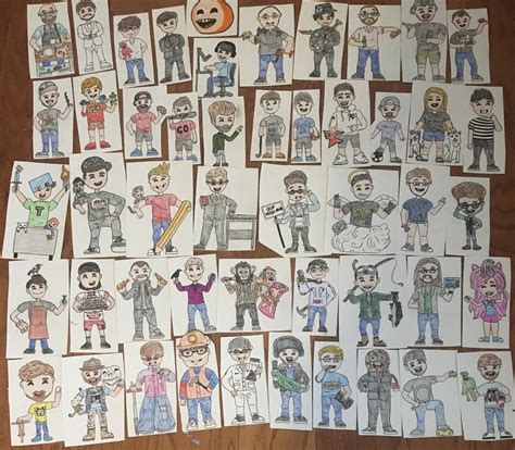 Another update on all the youtooz drawings so far! : r/Youtooz