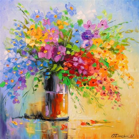 Paintings By Olha Darchuk Impressionism Botanicalfloralnature