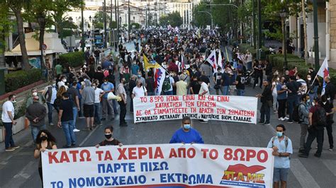 We Will Not Let The Clock Of History Go Back Says Greek Union As