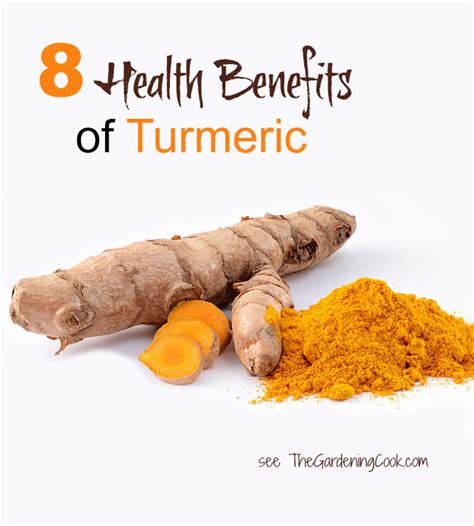 8 Health Benefits Of Turmeric