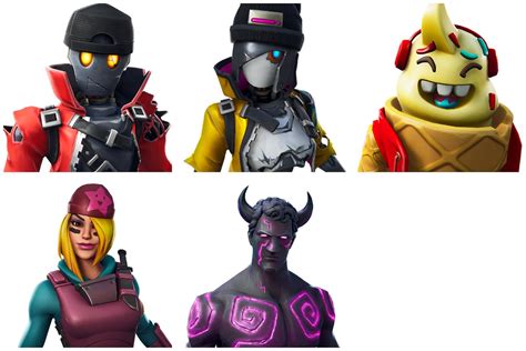 What's the best and rarest fortnite skin? Leaked Fortnite Skins & Cosmetics Found in v7.40 ...