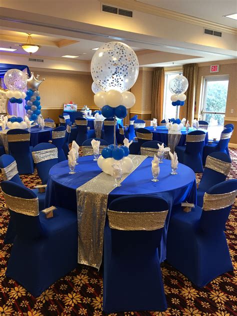 Blue Wedding Decorations Sweet 16 Decorations Quince Decorations