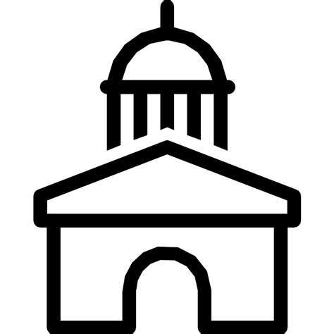 City Hall Vector Svg Icon Svg Repo