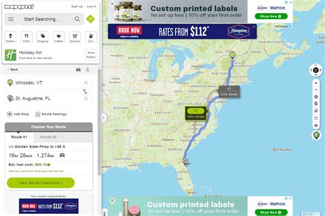 Mapquest Printable Directions
