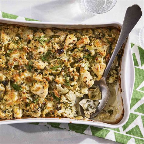 Spinach And Artichoke Casserole With Chicken And Cauliflower Rice