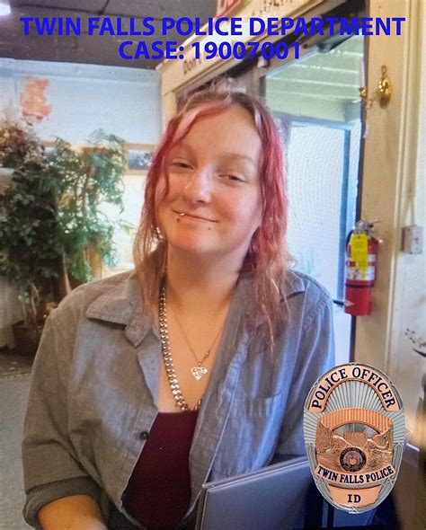 Police Looking For Twin Falls Woman 19 Missing Since Dec 1
