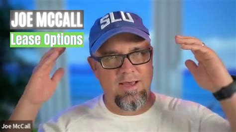 Simple Real Estate Lease Options With Joe Mccall Youtube
