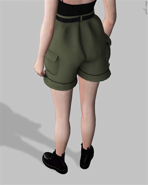 Sims 4 Cargo Pants And Shorts Cc For Guys Girls Fandomspot