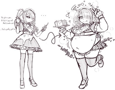 Cake addict | Orristerioso : r/weightgainhentai