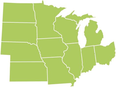 Midwest States Diagram Quizlet
