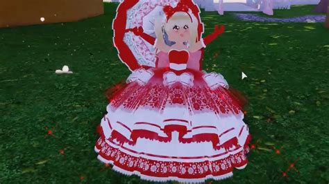 Roblox Royale High Buying Miss Lady Rose Dress Youtube