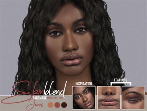 Jones Skinblend Sim At Redheadsims Sims 4 Updates Hot Sex Picture