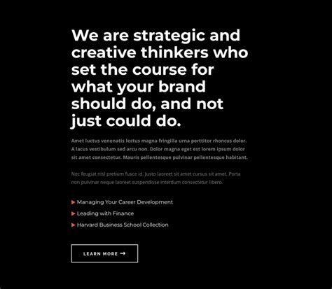 We Are Creative Thinkers Website Design