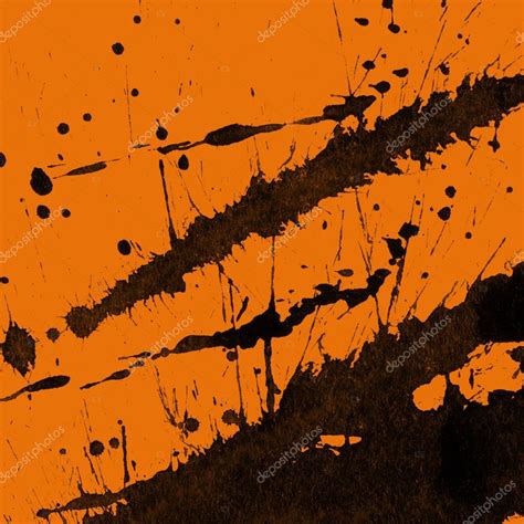 √ Orange And Black Grunge Background