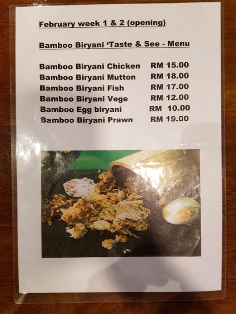 It is something different and new experience, by the biryani serving was cooked in bamboo. Bamboo Biryani "Taste & See"@Ardence Labs,Setia Alam