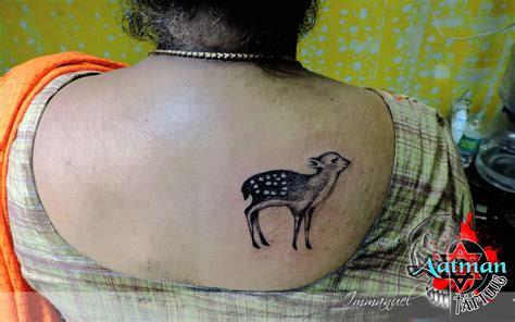 Deer Tattoo By Aatman Tattoo Deer Tattoo Tattoos Deer