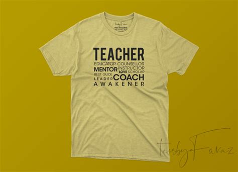 T Shirt Design For Teachers Fullbiographydetail