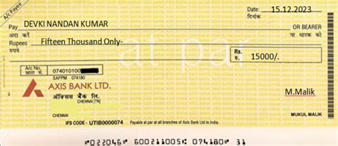 Account Payee Cheque Details Should Know Gst Portal India