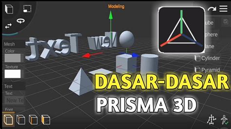 Cara Menggunakan Prisma 3d Untuk Pemula Youtube
