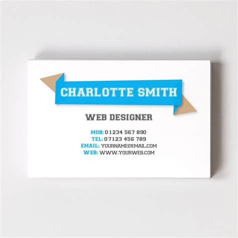 Web Design Templated Business Card 1 Able Labels