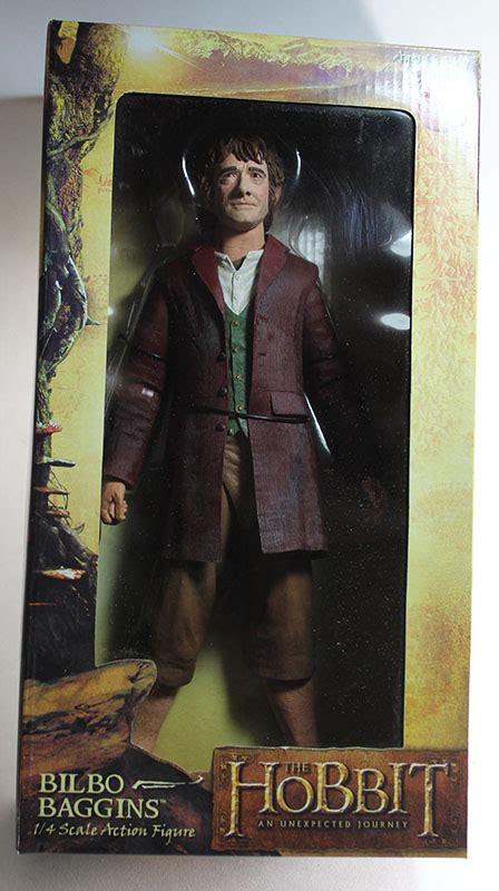 Neca The Hobbit Bilbo Baggins 14 Scale Action Figure Lord Of The Rings