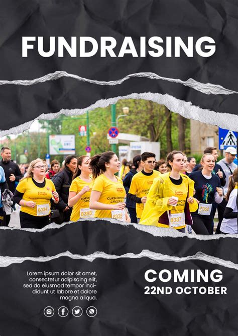 10+ Fundraising Poster psd template free | room surf.com