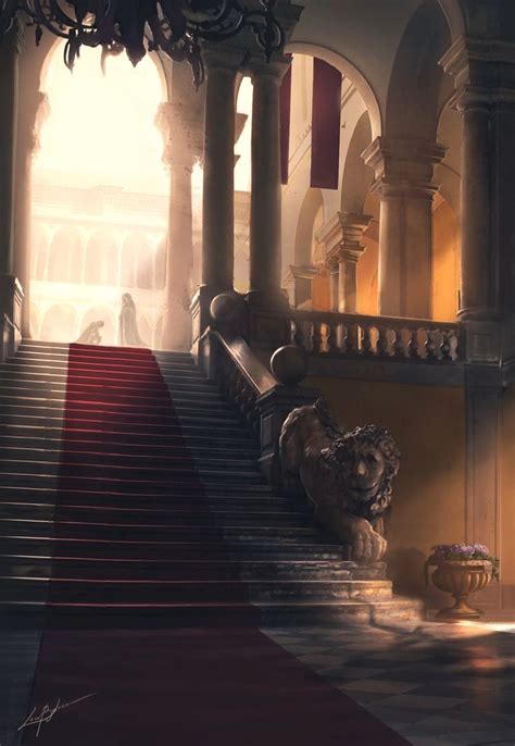 Lions Gate Luca Bancone On Artstation Fantasy Concept Art Fantasy