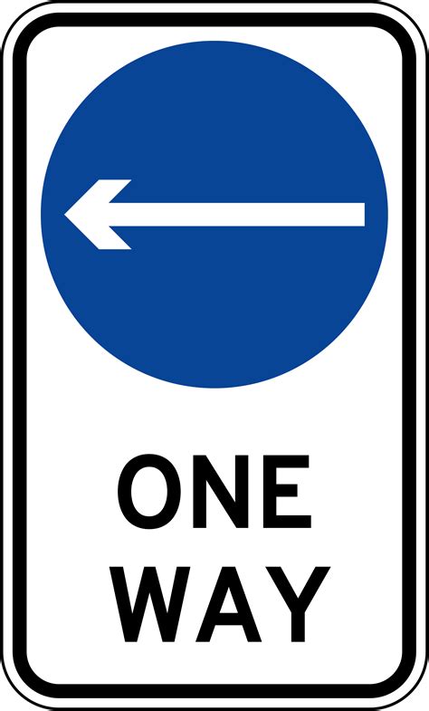One Way Onlysign Clipart Best