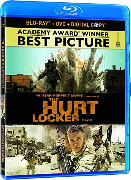 The Hurt Locker Démineur Bilingual Blu Ray Dvd Digital Copy