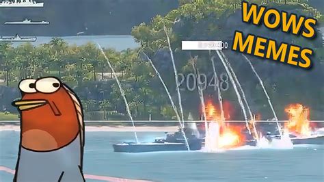 World Of Warships Funny Memes 124 Youtube