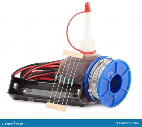 Electronic And Radio Parts Stock Image Image Of Computer 86683749