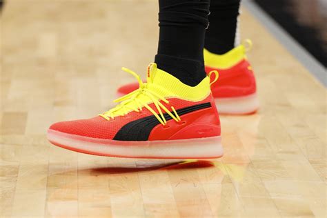 sneaker spotlight rudy gay s puma clyde court “red blast” pounding the rock