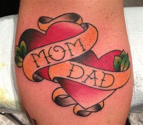 50 Mom And Dad Tattoos With Significant Meanings Tattooswin Mom Dad