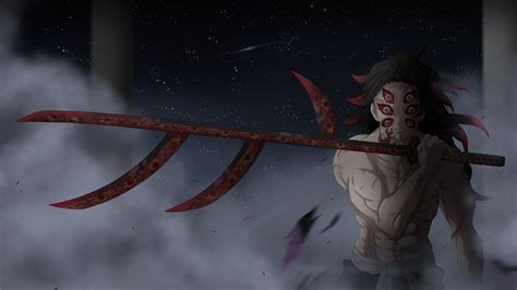 Multiple Eyes Kokushibo With Sword 4k Hd Demon Slayer Kimetsu No Yaiba