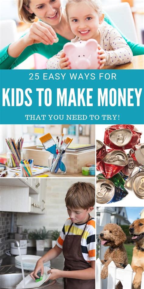 Ways For Kid To Make Money Fast How To Make Money Fast For Kids Fun