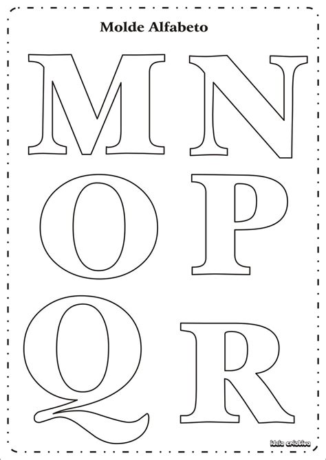 Molde De Letras Para Imprimir Alfabeto Completo Fonte Stencil Lettering