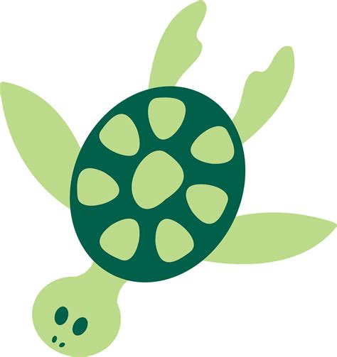 Turtle Sea Animal Free Vector Graphic On Pixabay