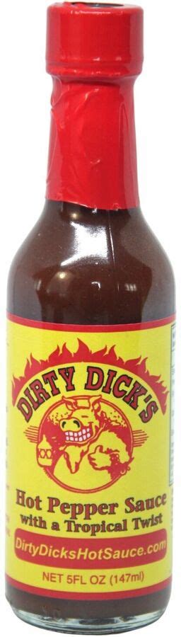 Dirty Dicks Hot Pepper Sauce With A Tropical Twist 147ml 799