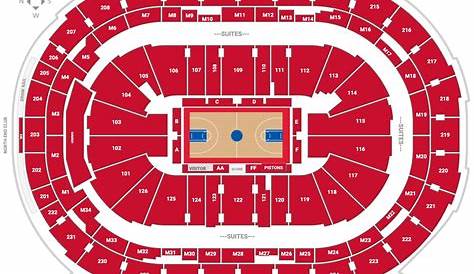 Little Caesars Arena Seating Chart For Pistons - Tutorial Pics