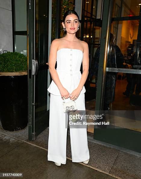 Lucy Hale Is Seen In Midtown On January 16 2024 In New York City News Photo Getty Images