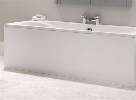 A great bath needs a great bath panel to finish the look. Tavistock Meridian Plain White Front Bath Panel 1700 x ...