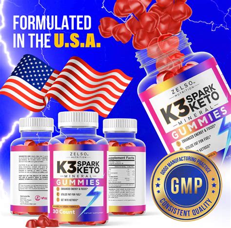 K3 Spark Keto Mineral Gummies Shark Tank Reviews Natural Weight Loss Where To Buy K3 Spark